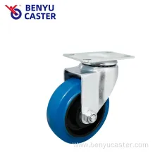 Universal Elastic Mute Industrial Rubber Wheel Caster